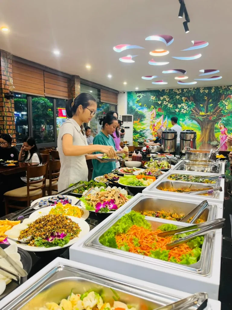 Shamaya vegan buffet