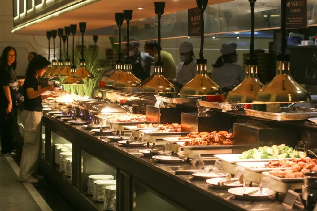 Buffet hải sản Cửu Vân Long