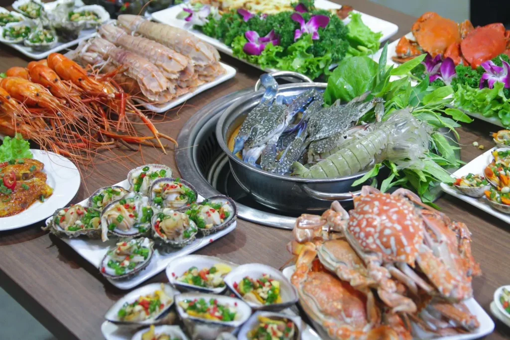 Hải sản tại Chef Dzung Nguyễn Chí Thanh