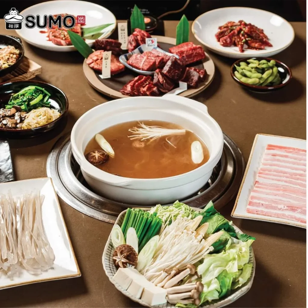 Thực đơn tại Sumo BBQ Hà Nội