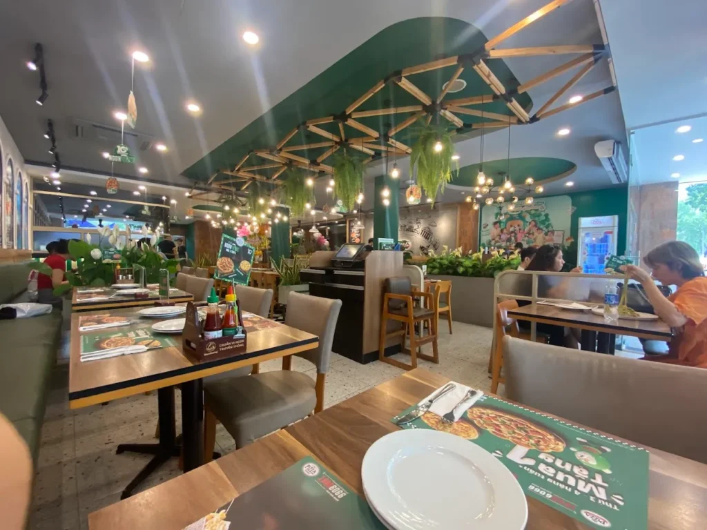 Không gian tại The Pizza Company Hà Nội