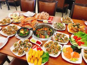 Review Buffet Poseidon Hà Đông: Thiên đường hải sản tươi sống