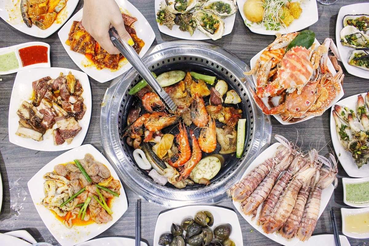 Thả ga thưởng thức hải sản linh đình ở nhà hàng Buffet Poseidon Hà Nội 4