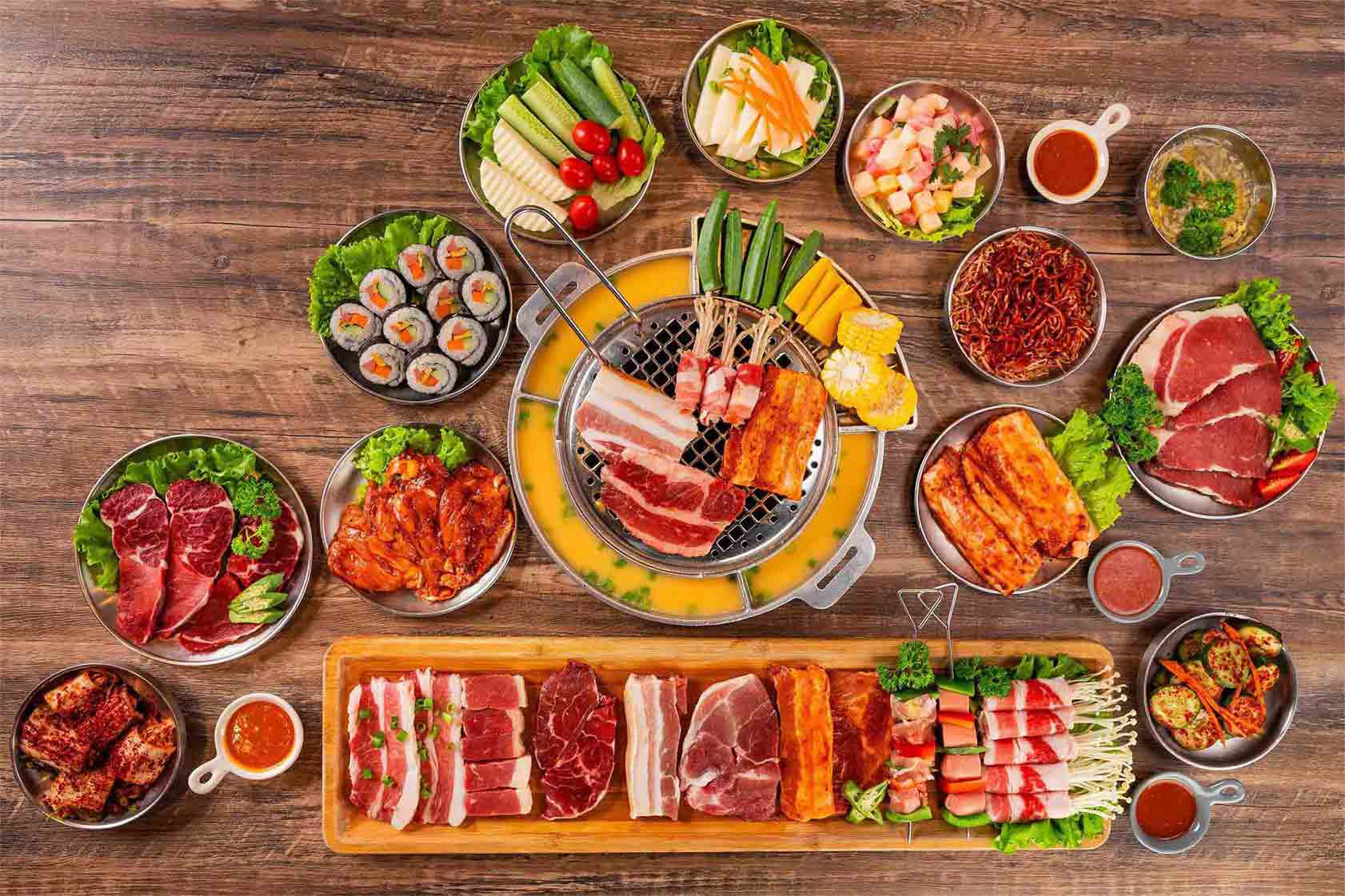 Không chỉ thịt nướng, các món ăn kèm tại Kimho BBQ cũng rất hấp dẫn và lôi cuốn thực khách