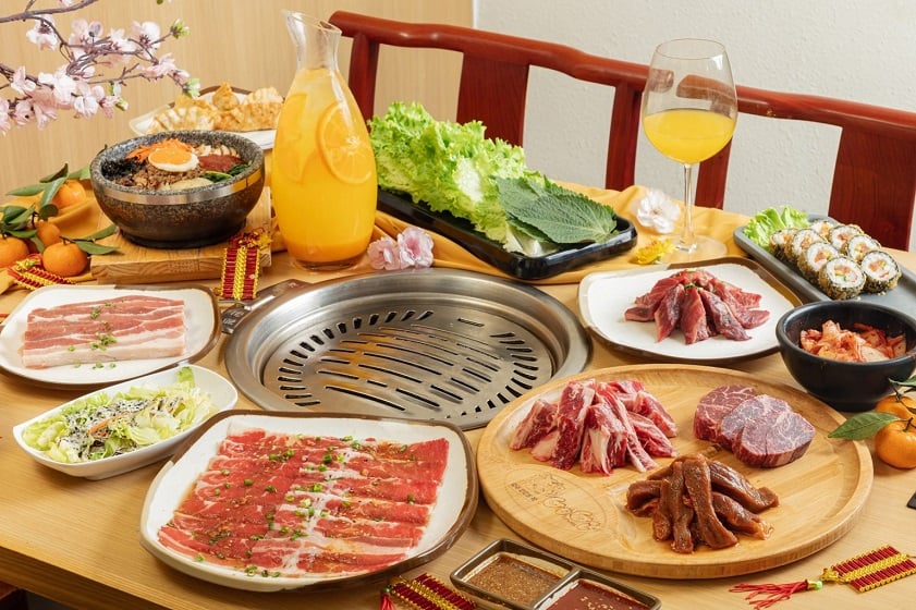 Gogi House là một trong những quán nướng ngon Cầu Giấy Hà Nội đáng trải nghiệm