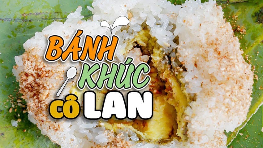 Bánh khúc Cô Lan có vị ngậy béo, thơm dẻo đặc trưng